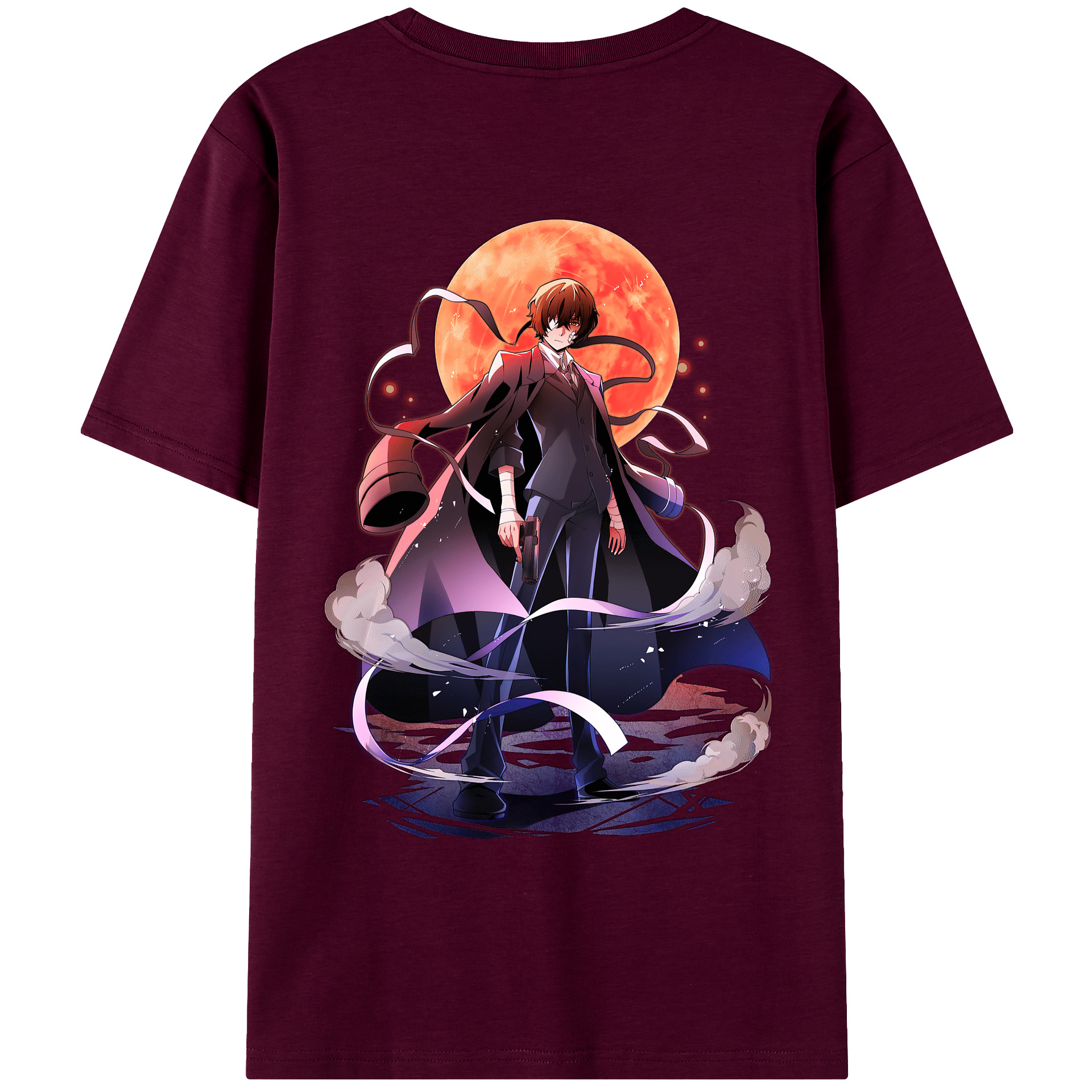 （画像用） 文豪ストレイドッグス Bungo Stray Dogs レディース半袖Tシャツ(バックプリント)